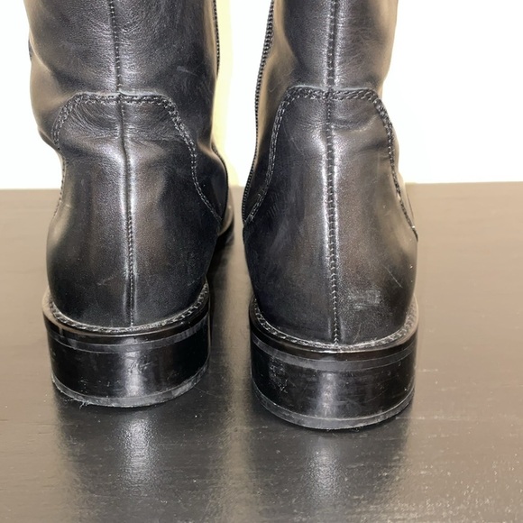 ECCO Hobart Tall Leather 3 Buckle Riding Boots.  Size 8.5. - Picture 5 of 14